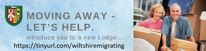 Every so often a members retires, changes job or just fancies a change of environment - moving doesn't mean leaving and we can always help you find a new Masonic home (we can't help with a mortgage though!). Contact the team tinyurl.com/wiltshiremigra… <a href="/pgm_pglwilts/">ProvGMWiltshire</a>