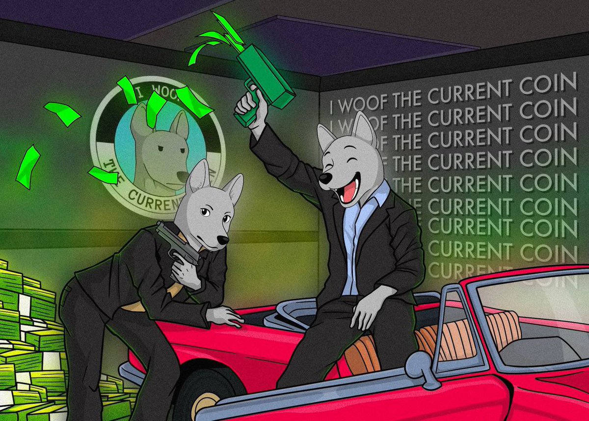 Official_NPI's tweet photo. โI WOOF THE CURRENT COINโ echoing through the vaults. ๐ผ
If ainโt riding with the pack๐บ yetโฆ youโre the getaway driver ๐ for fiat. ๐ต
#IWoofTheCoin #CURRENTcoin #WOOFonomics #MemeMoneyMoves #DeFiDogs https://t.co/BQ9OC1YZUk