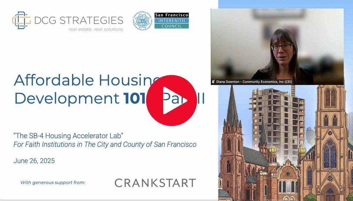 Watch The Event: Diana Downton, of CEI, Speak on Affordable Housing on Faith Owned Land: SB 4 Housing Accelerator Lab- Part 2
conta.cc/44m61NS