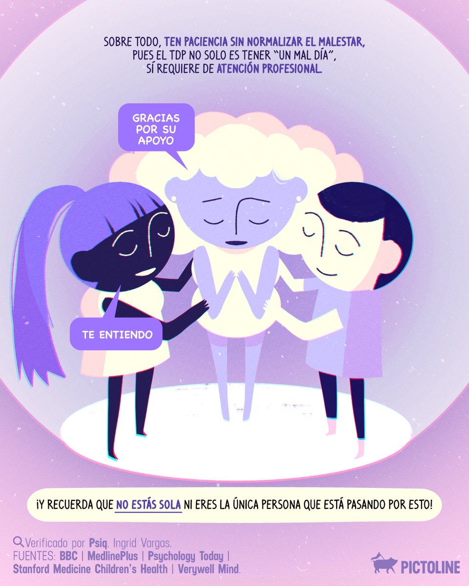 pictoline's tweet photo. Ese "bajón eterno" tiene nombre: Trastorno Depresivo Persistente. Conocerlo también es parte de cuidar tu salud mental 🫂💙

#saludmental #tdp #salud #trastornodepresivo #depresión #distimia #pictoline https://t.co/OHz3UAy9rf