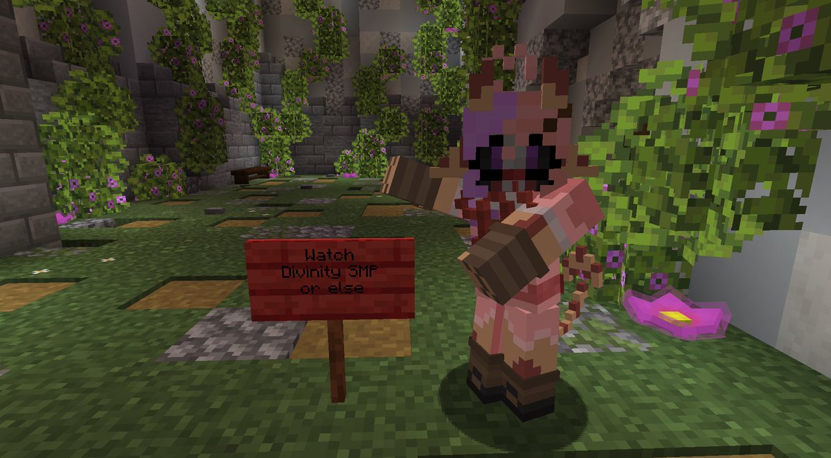 ◇─Divinity SMP─◇ (@divinity_smp_) on Twitter photo One of our lovely players has a message for you all! :D /Silly
<a href="/Pixol_Palette/">Pixol the Clown #TieraSMP</a> One of our lovely players has a message for you all! :D /Silly
<a href="/Pixol_Palette/">Pixol the Clown #TieraSMP</a>