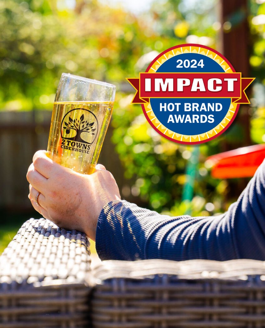 Honored to be named a 2024 Hot Brand by Impact Magazine 🍎 This reflects the hard work of our team, the trust of our partners, and the support of our fans. Thanks for being part of the journey. #HotBrand #CiderCommunity

2townsciderhouse.com/2025/06/26/2-t…