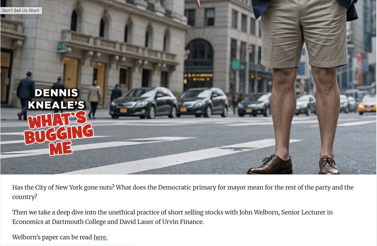 BREAKING! "What's Bugging Me" up now! Democrats Go Mad in NYC. And trash Trump's Triumph in Iran. Two experts tell us how to ban naked short selling. MMTLP MMTLPARMY <a href="/dlauer/">Dave Lauer</a> <a href="/welbornecon/">John Welborn</a> <a href="/Ricochet/">Ricochet</a> <a href="/LessonsofElon/">Lessons of Elon</a> <a href="/kshaughnessy2/">kristen shaughnessy</a> <a href="/JunkSavvy/">JunkSavvy</a> <a href="/bleedblue18/">Kurtis</a> 
ricochet.com/podcast/whats-…