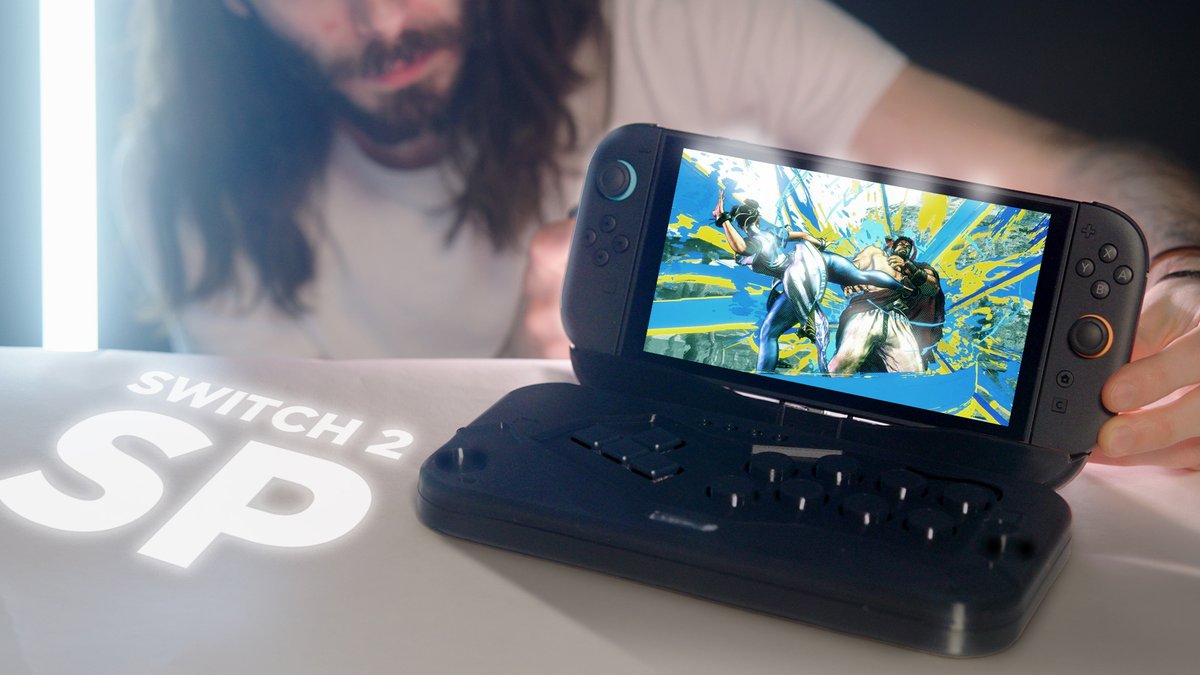 Nintendo Switch 2 SP - a clamshell concept

youtu.be/s-WCwNPWmi8