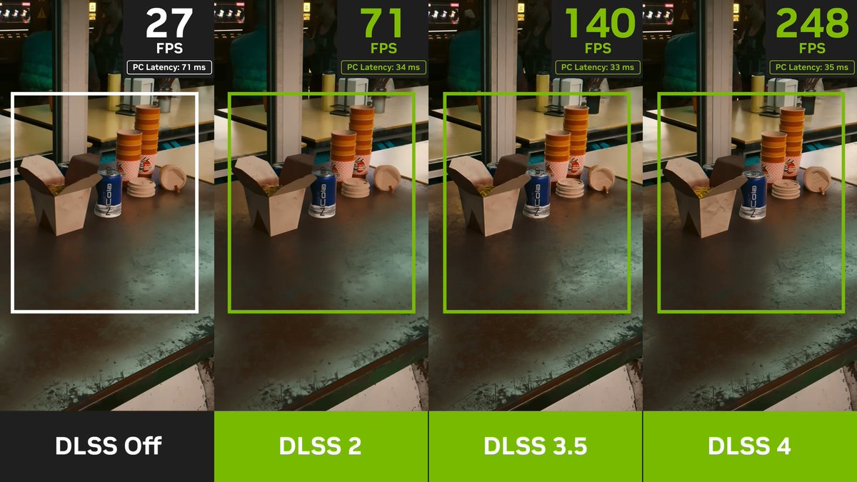 thegamingnewshq's tweet image. 🧠 DLSS 4 Goes Full Transformer Sharper frames, smarter pixels—NVIDIA’s DLSS 4 is out of beta and ready to redefine real-time upscaling.
#DLSS4 #NVIDIA #TransformerModel #RTX50Series #RayReconstruction #AIUpscaling #PCGaming #CES2025 #NextGenGraphics #GamingNews