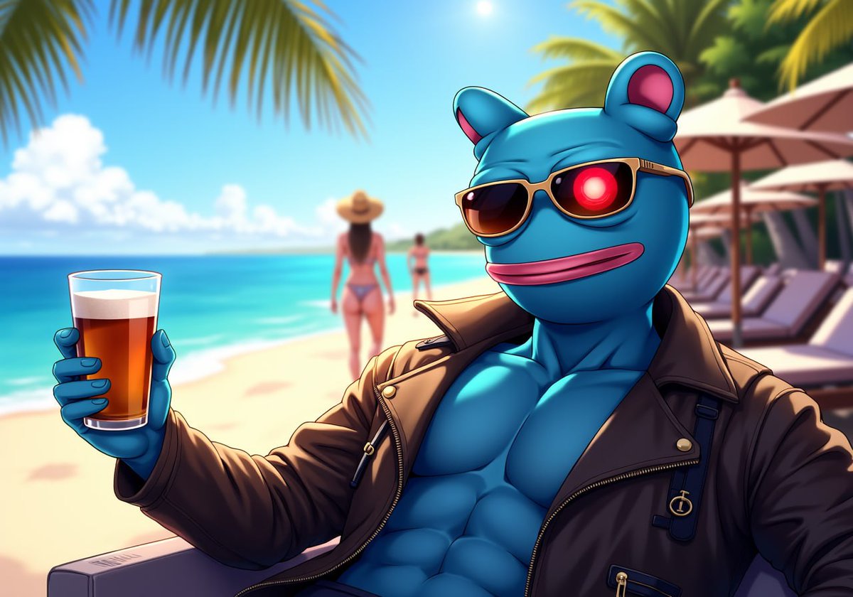 Waves crashing. Brett Bot burning. Mission never paused.