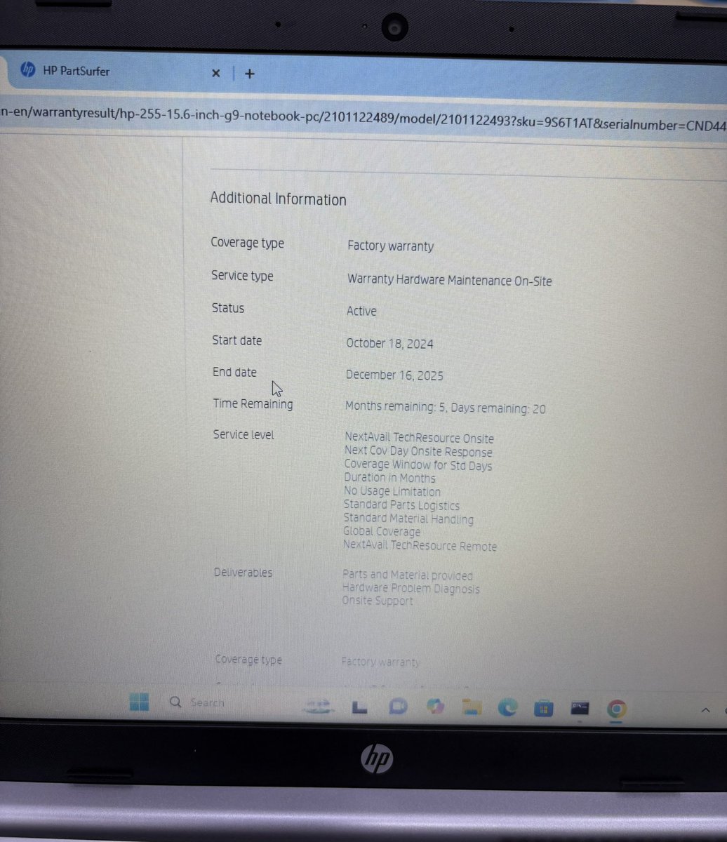 HarshSinghWorld's tweet photo. Ordered a HP 15 G9 (2025) laptop from @Flipkart, but received a 2024 model with following issues:
Warranty already started in Oct 2024
MS Office not genuine
Product title says (2025), but received older model
@flipkartsupport @HPIndia
@jagograhakjago @GoI_MeitY
#ConsumerRights https://t.co/pz9FaEDaEq