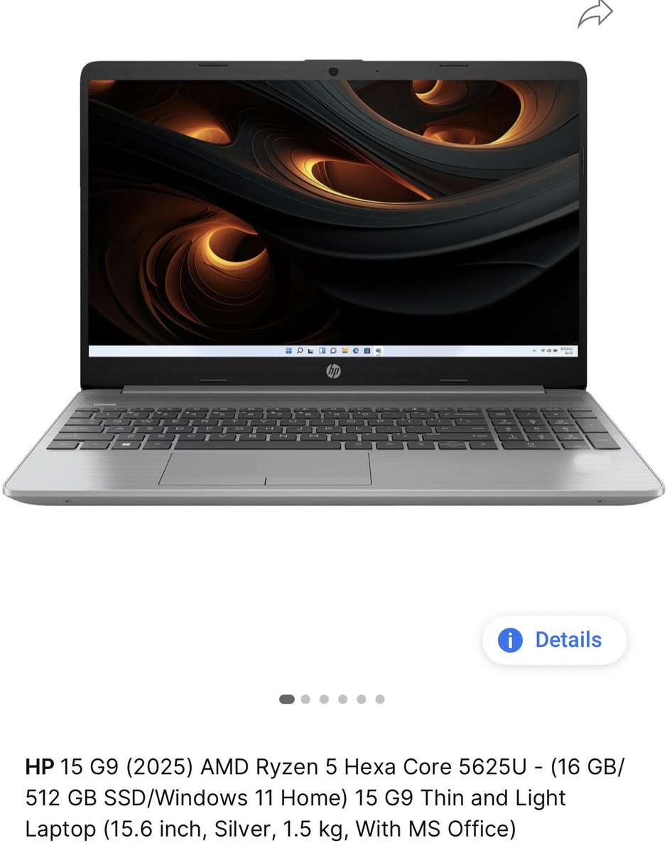 HarshSinghWorld's tweet photo. Ordered a HP 15 G9 (2025) laptop from @Flipkart, but received a 2024 model with following issues:
Warranty already started in Oct 2024
MS Office not genuine
Product title says (2025), but received older model
@flipkartsupport @HPIndia
@jagograhakjago @GoI_MeitY
#ConsumerRights https://t.co/pz9FaEDaEq