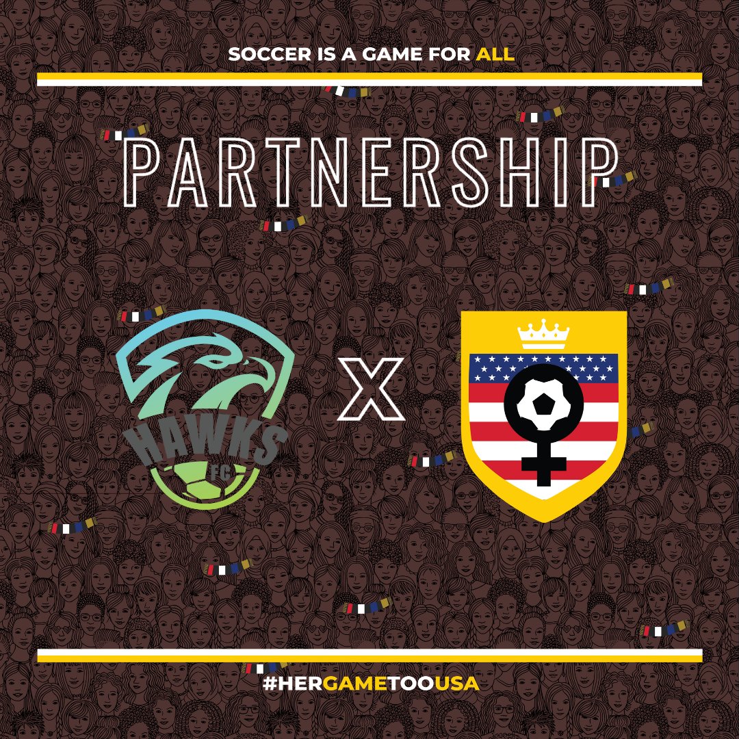 🤩We’re proud to officially welcome Hawks FC as a partner of Her Game Too USA!
Hawks FC - On Instagram @hawksfcnj
The club’s commitment to empowering girls through football aligns perfectly with our mission 💛
#hergametoousa #hergametoo #HawksFC #ElevateHerGame