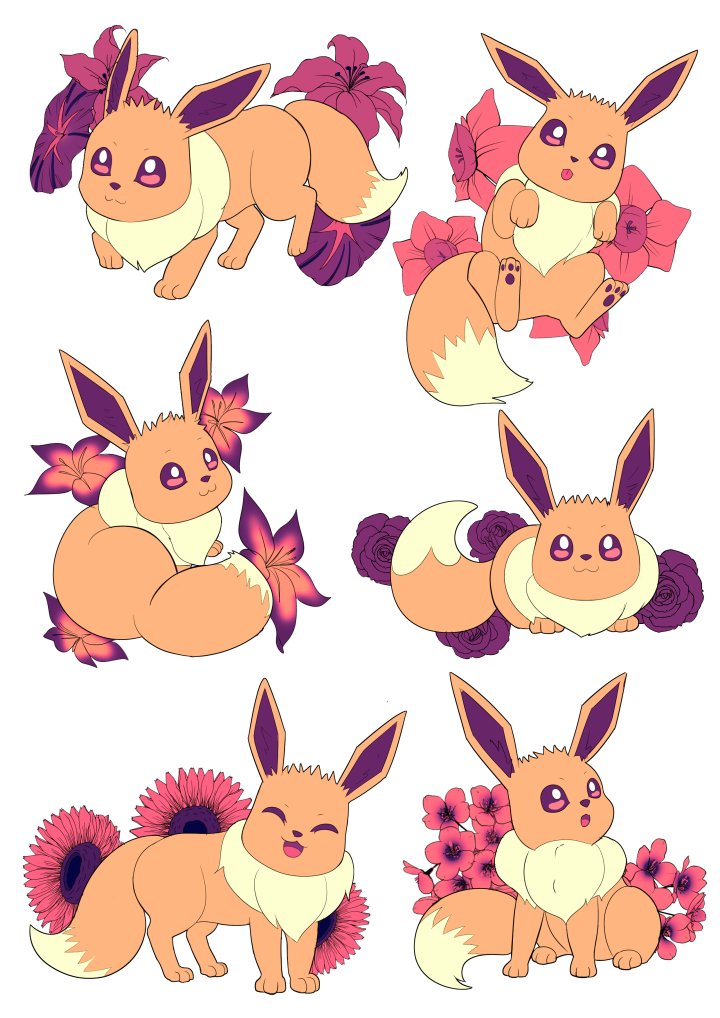 With the new Eevee Grove I had to doodle my favourite Pokémon. #Eevee