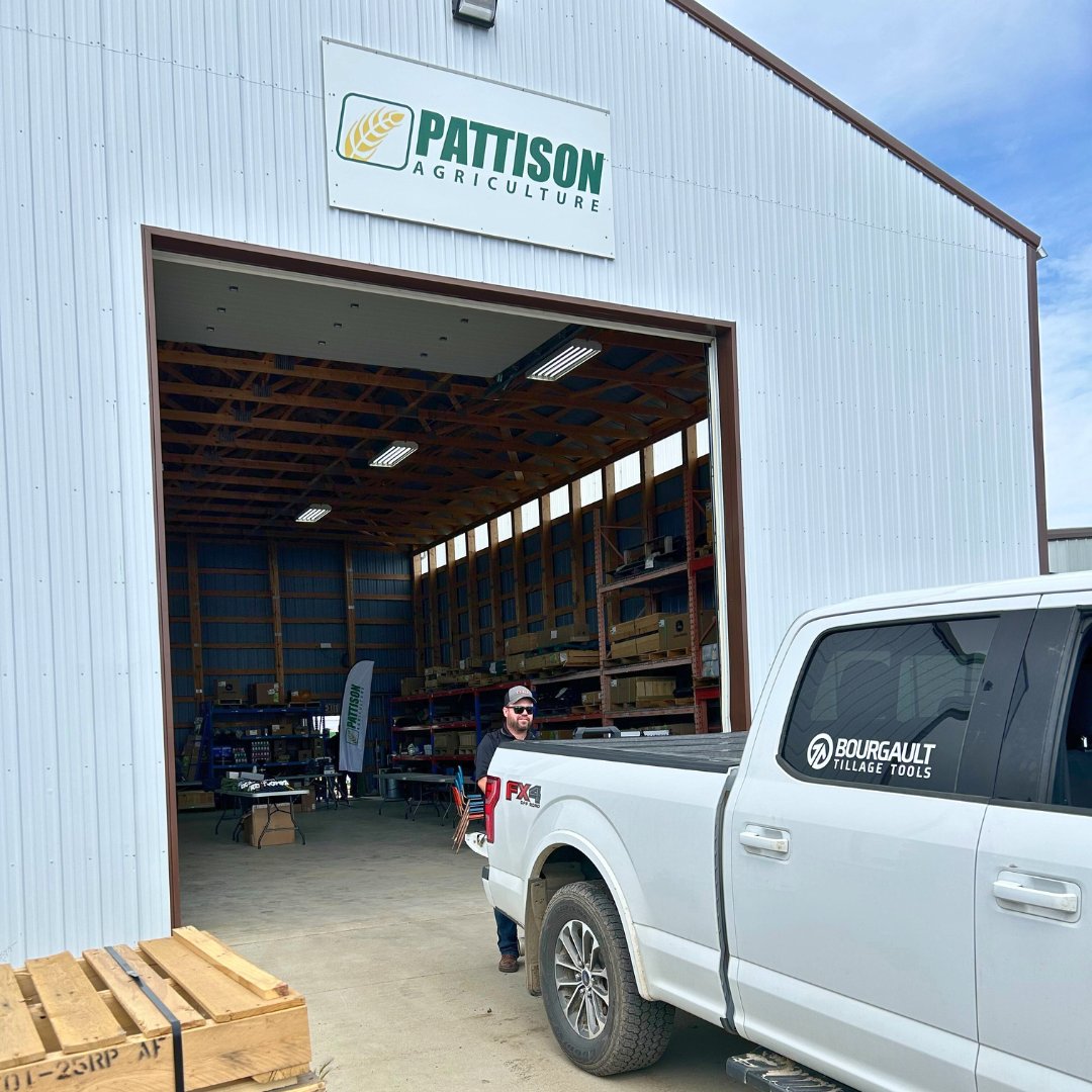 Today is the Pattison Ag Vendor Day in Kyle, SK! Come chat with Trevor, our Saskatchewan Territory Manager today  from 12:00-2:30! 👋  Ask him about our Summer Sizzler program, FREE FREIGHT on orders until the end of July. Let us know how your spring went. #plant25 🌱 See you