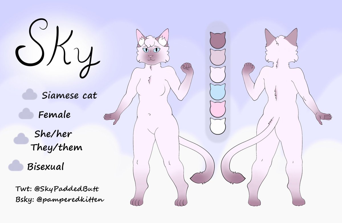 SkyPaddedButt's tweet photo. Since I'm starting from scratch...
Hey! I'm Sky! ^-^ 

Totally potty trained kitten 🐱
Struggling artist 🖌
She/her, they/them
24 y/o (more like 2.4)
Furry abdl 🍼
Mexican 🇲🇽
Bisexual 
Likes reading and writting 
LGBTQ+ safe space 🏳️‍🌈
Shy but friendly 

Say hi, I don't bite :3c https://t.co/BOLWNv2CUh