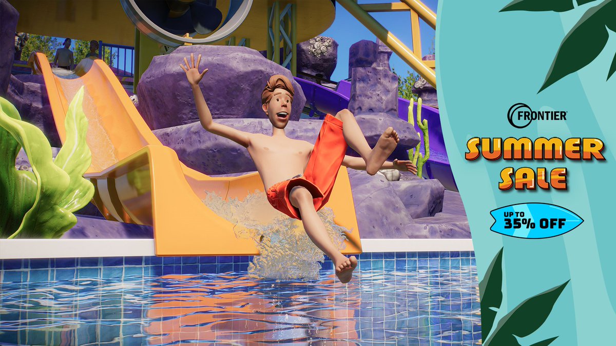 ☀️ Things are starting to heat up!

🎢 Save 35% on Planet Coaster 2 in the Steam Summer Sale as well as up to 95% on our entire library of games.

🔗fron.dev/x-steamsummers…