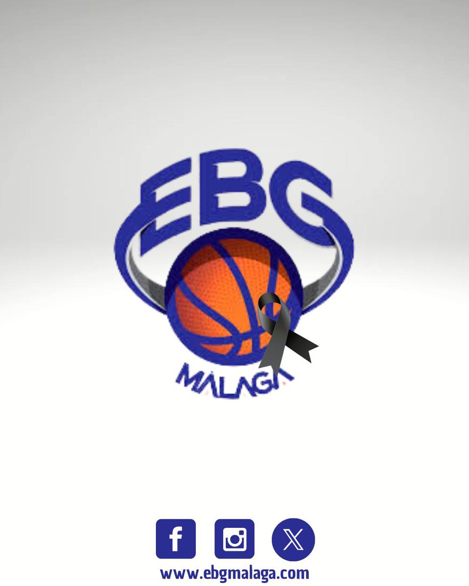 Desde EBG Málaga queremos mandar un fuerte abrazo a nuestro presidente, Nico, por el fallecimiento de su madre, así como a nuestros entrenadores Dani y Salva.

Estamos con vosotros 🫂 

Descanse en paz.