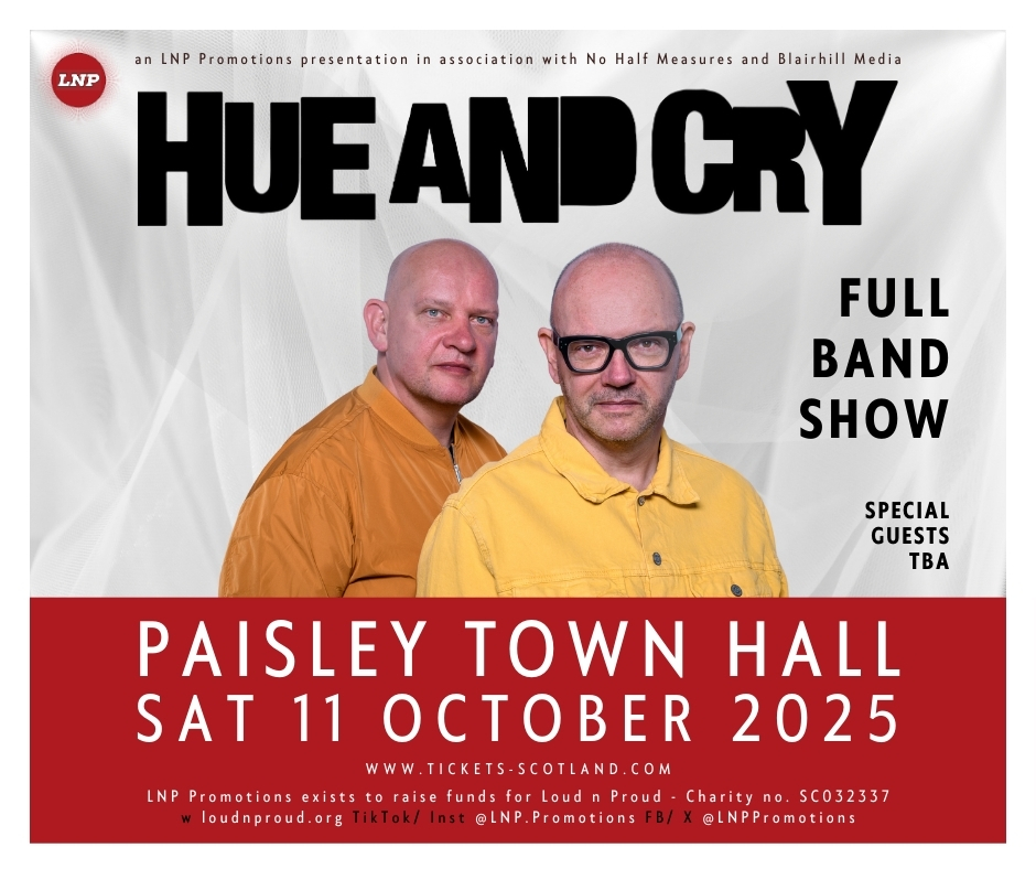 Tune in to <a href="/PaisleyRadio/">paisley_radio</a> from 5pm tonight or 2pm this coming Monday as we chat to Rachael Smith on the 'Buddie Talks' show about our upcoming full-band show in <a href="/paisleytownhall/">Paisley Town Hall</a> on Sat 11 October '25.

Listen Here 📻 paisleyradio.com
Tickets Here 🎶 tickets-scotland.com