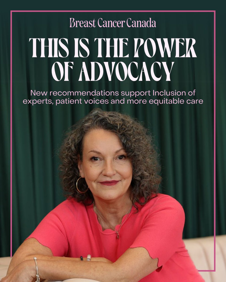 📢 A milestone moment for breast cancer screening in Canada.

Breast Cancer Canada’s sustained advocacy, evidence-based leadership, and patient partnerships have led to this long-overdue shift in Canada’s approach.

An external review panel has recommended modernizing national