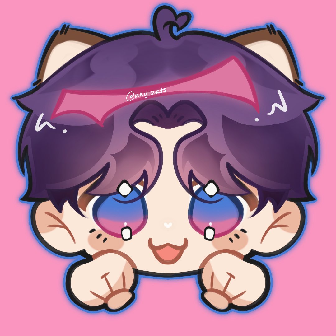 love and meowspace ! 🐾 #loveanddeepspace, image size:1080x1080