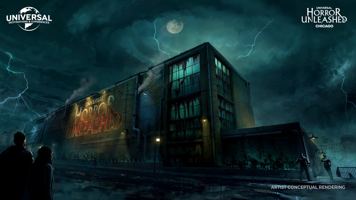 JUST ANNOUNCED: We’re expanding our universe to the Midwest with a brand-new location of Universal Horror Unleashed in Chicago, Illinois — our first destination in the region.  Get ready, Chicago! More details coming soon.