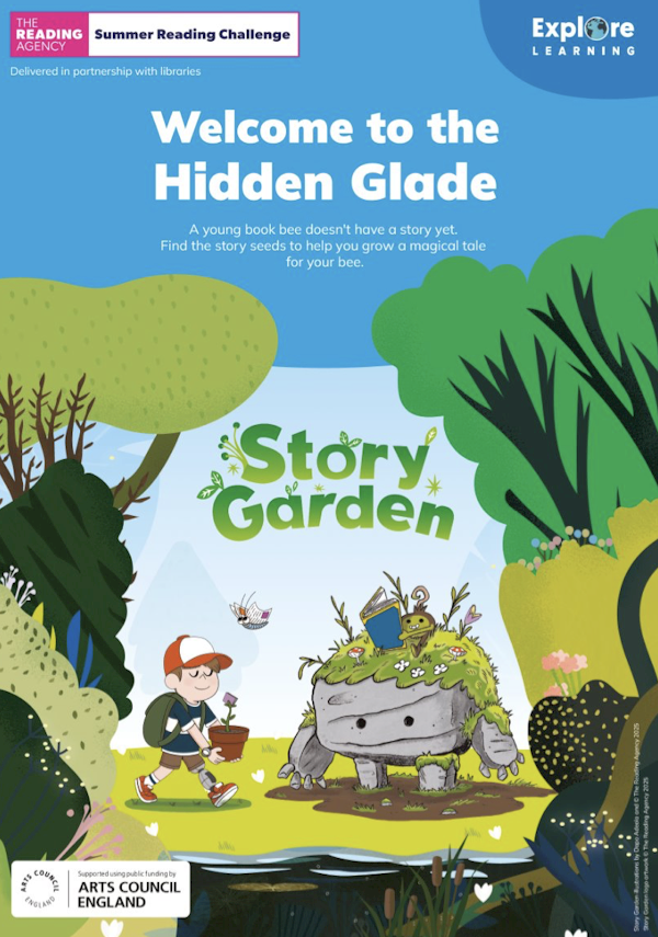 southendlibrary's tweet photo. 'Welcome to the Hidden Glade' is a brand new writing workshop brought to you by Explore Learning, sponsors of The Summer Reading Challenge 2025.
We'll be hosting FREE sessions at each of our branches throughout the summer.
Stay tuned - further details coming soon! 🌿 https://t.co/hclQ6ZuVjS