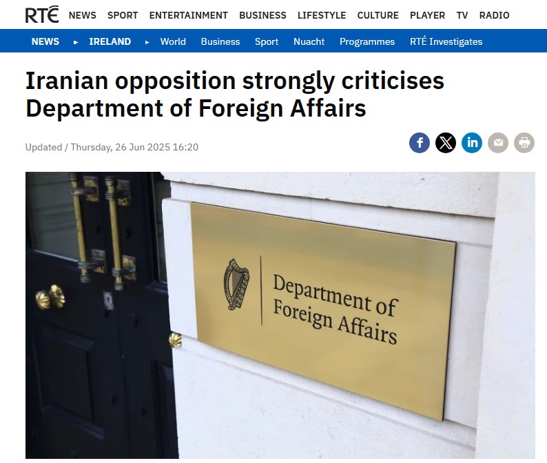 M. Hanif Jazayeri (@hanifjazayeri) on Twitter photo Attn: <a href="/SimonHarrisTD/">Simon Harris TD</a> <a href="/MichealMartinTD/">Micheál Martin</a>
<a href="/dfatirl/">Irish Foreign Ministry</a> should stop appeasing the mullahs' regime. It should recognise the right of Iran's people and their democratic opposition to liberate themselves from dictatorship and to determine their own future. #NCRIAlternative #IranThirdOption Attn: <a href="/SimonHarrisTD/">Simon Harris TD</a> <a href="/MichealMartinTD/">Micheál Martin</a>
<a href="/dfatirl/">Irish Foreign Ministry</a> should stop appeasing the mullahs' regime. It should recognise the right of Iran's people and their democratic opposition to liberate themselves from dictatorship and to determine their own future. #NCRIAlternative #IranThirdOption