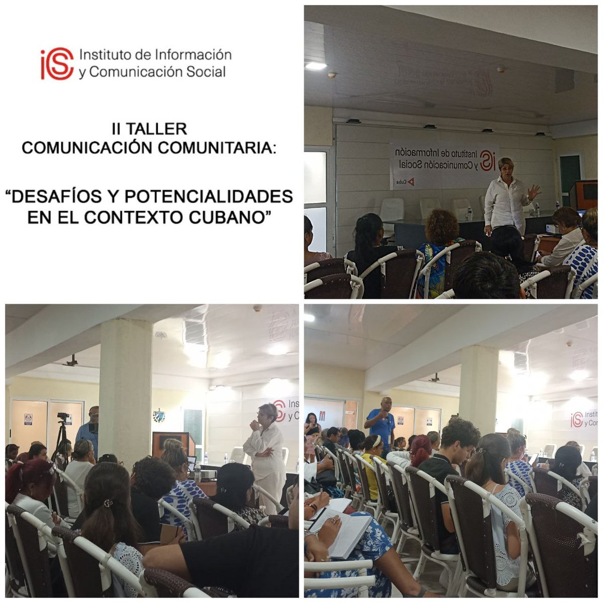 II Taller de Comunicación Comunitaria: Desafíos y potencialidades en el contexto cubano.
🔸 Comunicación comunitaria en la era de la convergencia digital
🔸Convergencia con la comunicación política
🔸Ejes transversales, articulaciones y buenas prácticas
📅 26 y 27 de junio