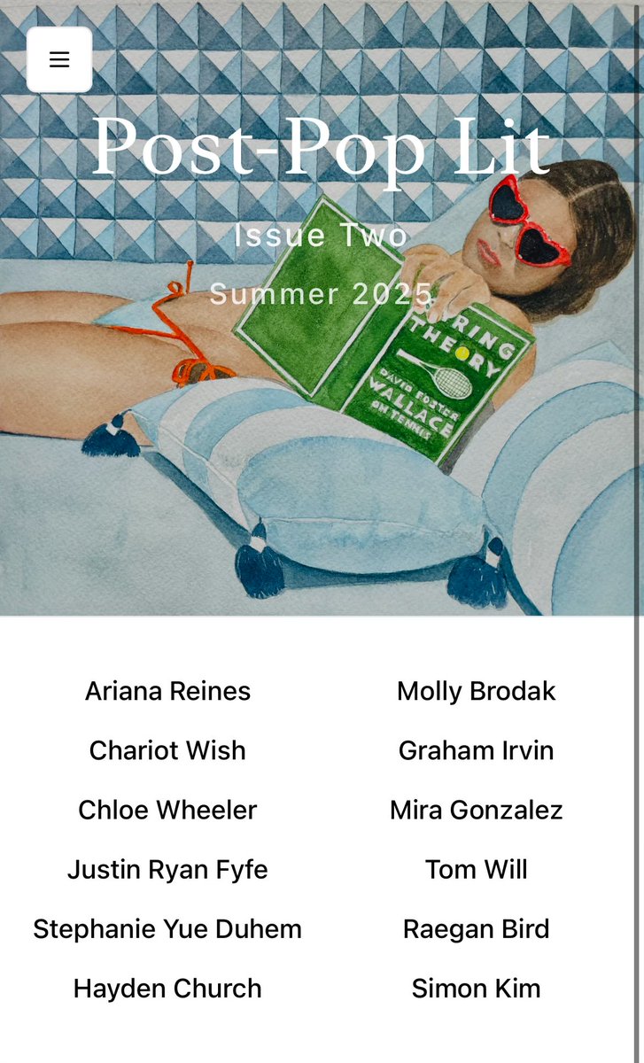 postpoplit's tweet image. issue two of post-pop lit is now live and free to read online postpoplit.com/issuetwo
