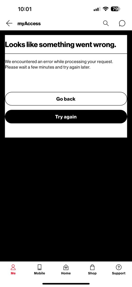 Sylburk68's tweet image. @verizon hit button immediately .. Received error after error … Gave it a few and went back in and now it says tomorrow ? … Not only did I try but so did other people I know .. We all got the same message !! if you only had 3 be honest ! #Shady #lies  #nottheonlyone #proof