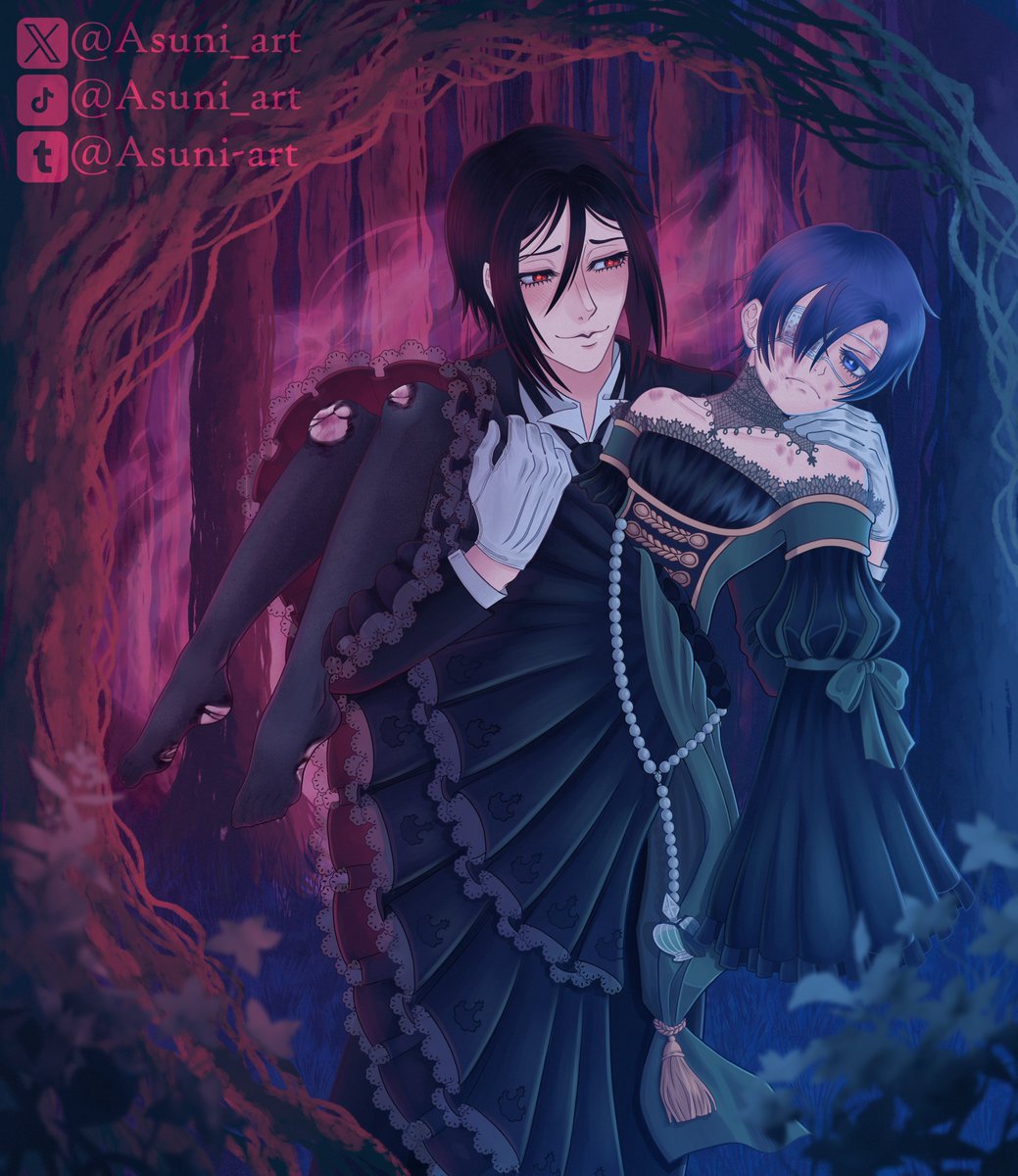 Asuni_art's tweet photo. "...So do try to maintain your elegant comportmen... 𝓜𝔂 𝓛𝓪𝓭𝔂"

#kuroshitsuji #blackbutler #黒執事 #黒執事ファンアート #sebastianmichaelis #cielphantomhive https://t.co/B1z4GNH8z6