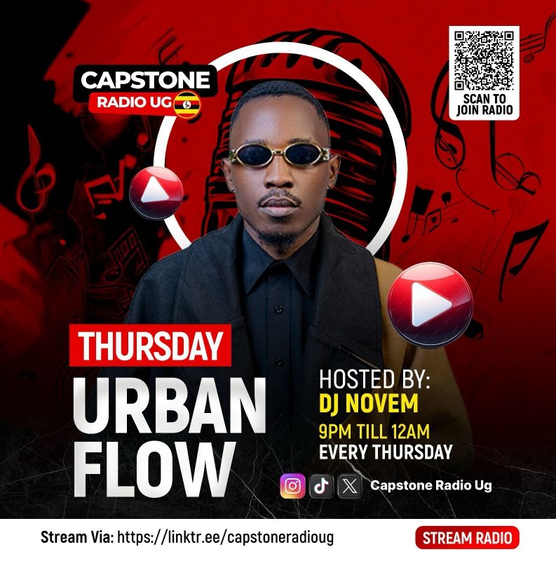 Coming on set tonight, <a href="/novemsol1/">#DjNovem</a> fully set for the night. Join in for the Urban Flow starting at 9pm to 12am.

Link below: 
zeno.fm/radio/capstone…
 #partyturnup