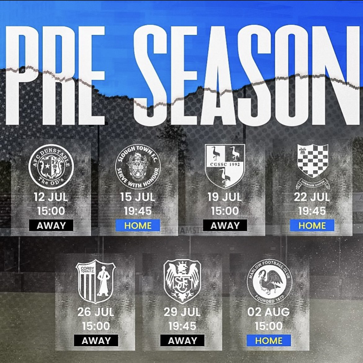 CarchariasCrea's tweet image. Don't get left behind other clubs, upgrade your social media output for the upcoming season.
DM and see what we can do for you.
RT appreciated.