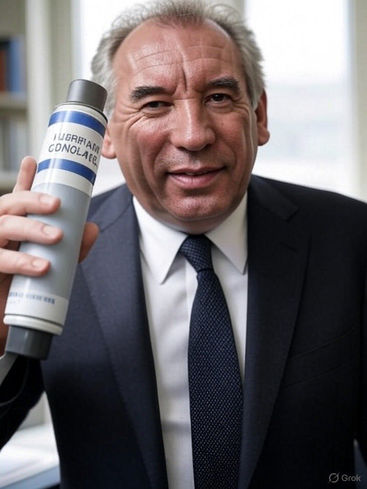 La marque du lubrifiant que François Bayrou a acheté est donc « Conclave ». N’insiste pas, Fanfan, on va continuer à serrer les fesses 🖕🏻