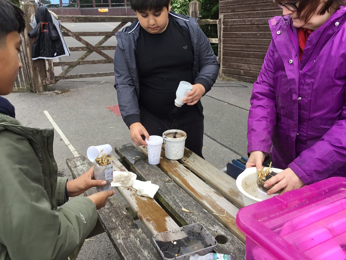 This week’s Forest School challenge with Year 6 - can you make the muddiest water possible?  And then can you make it clean?  Great filtering ideas!