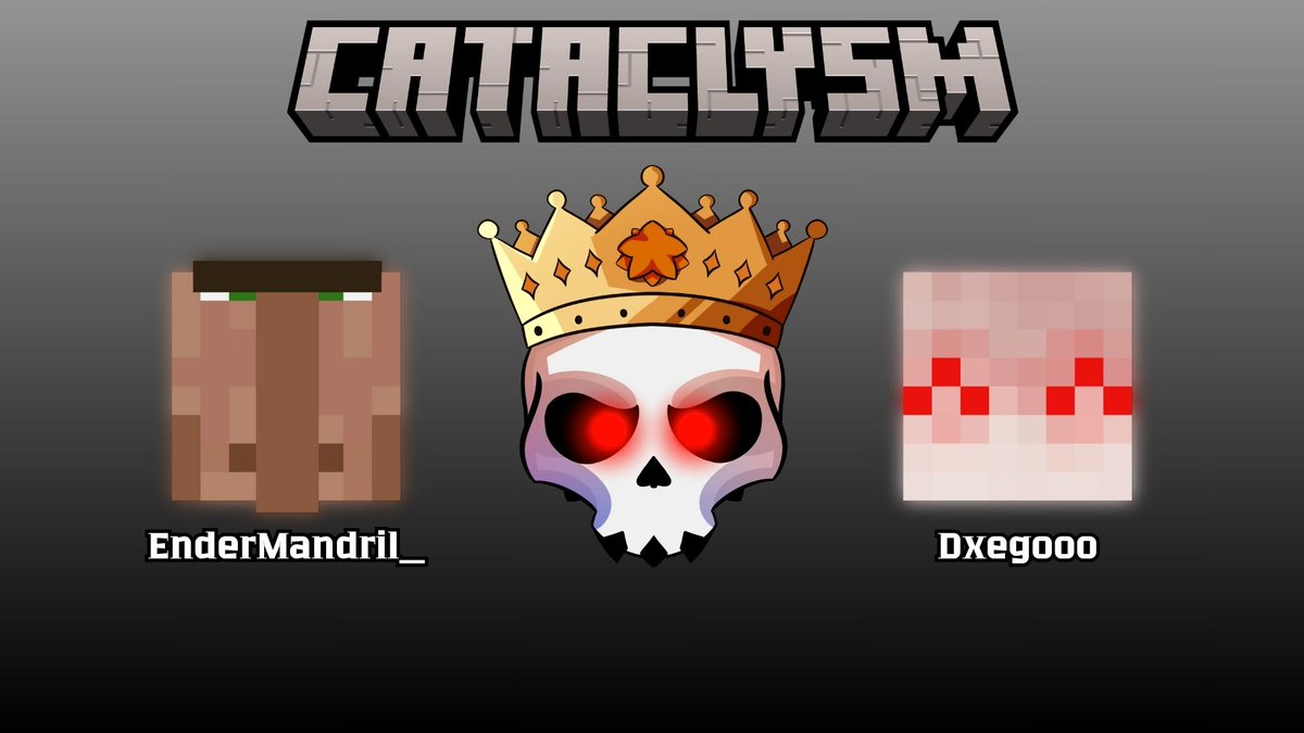 Cataclysm SMP tweet media