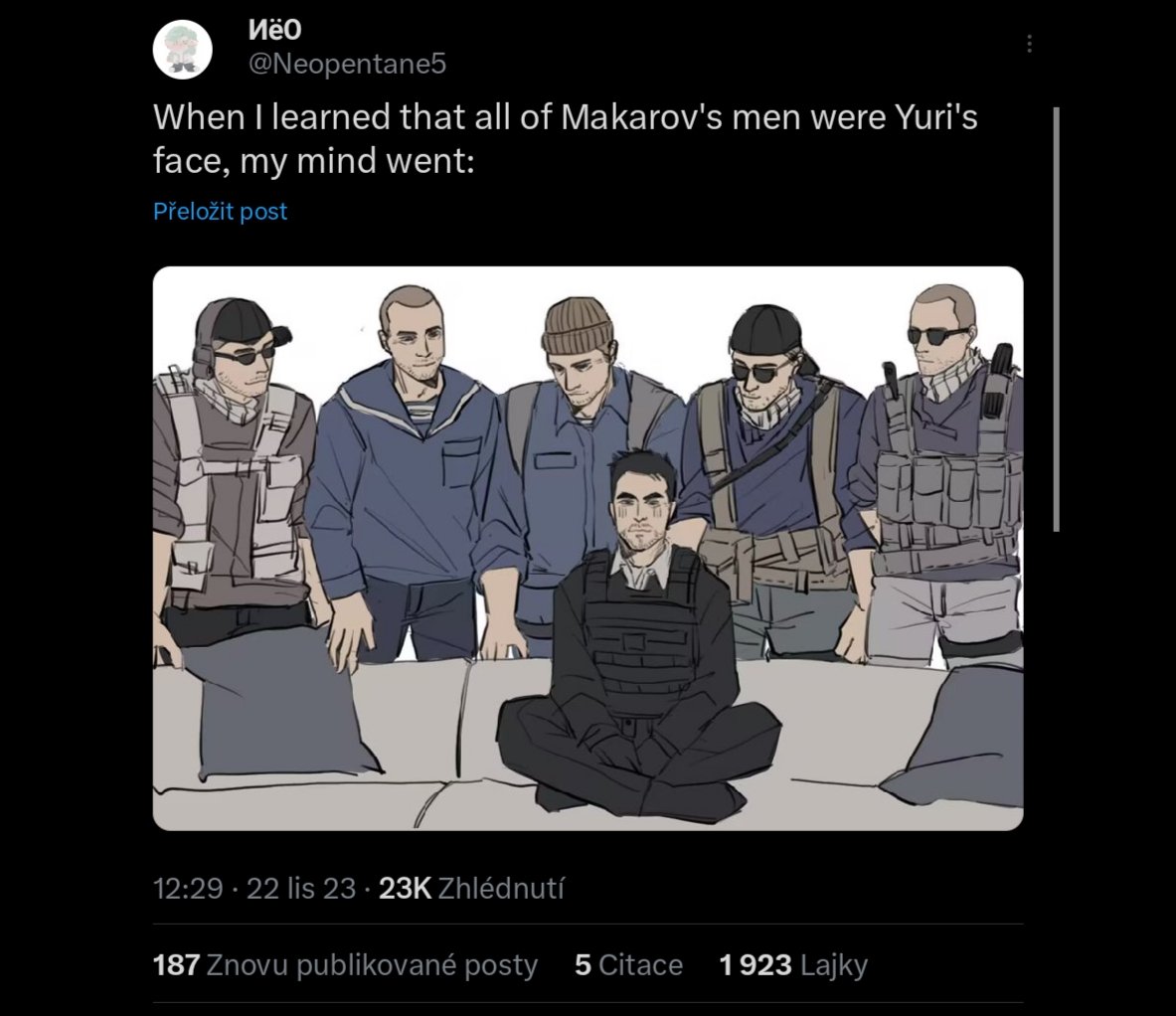 Old one but still gold
<a href="/Neopentane5/">Иё0</a> 
#cod #makayuri #codmakarov #codyuri #vladimirmakarov #yurivolkov #SFM