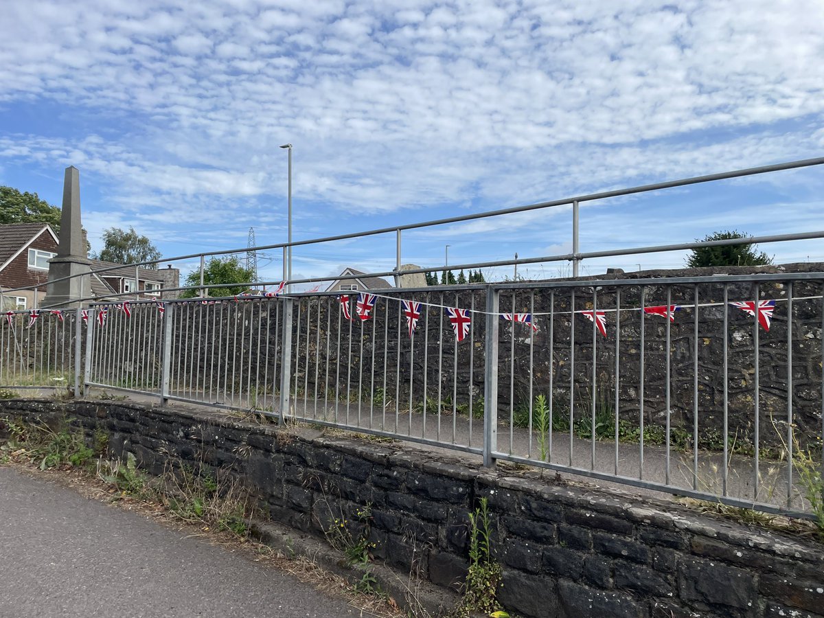 CllrLisaDymock's tweet image. Busy post Full Council dash around the village decorating in time for Portskewett Council Fun Day and Armed Forces Event