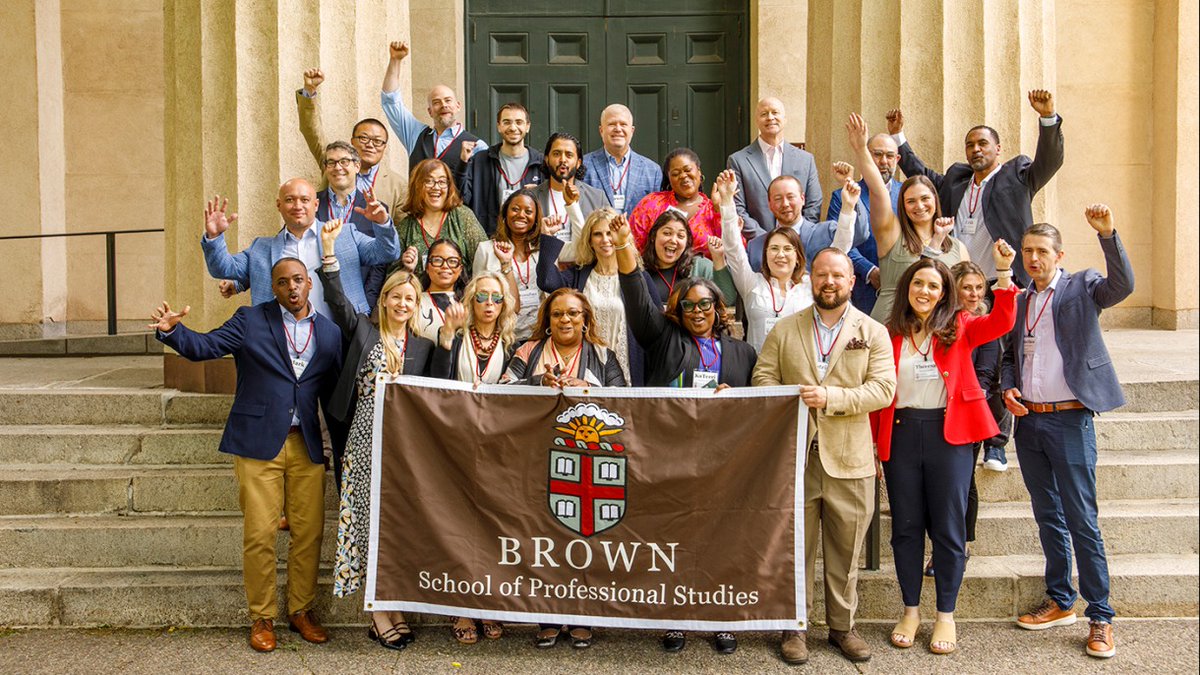 brown_alumni's tweet image. Ten years ago, @BrownUniversity launched @Brown_SPS!
+ As the school celebrates this milestone, read about its growth and impact: bit.ly/4ngLeUt
+ Explore what SPS has to offer and take advantage of your 20% #BrownAlumni discount: bit.ly/3VGNoRa