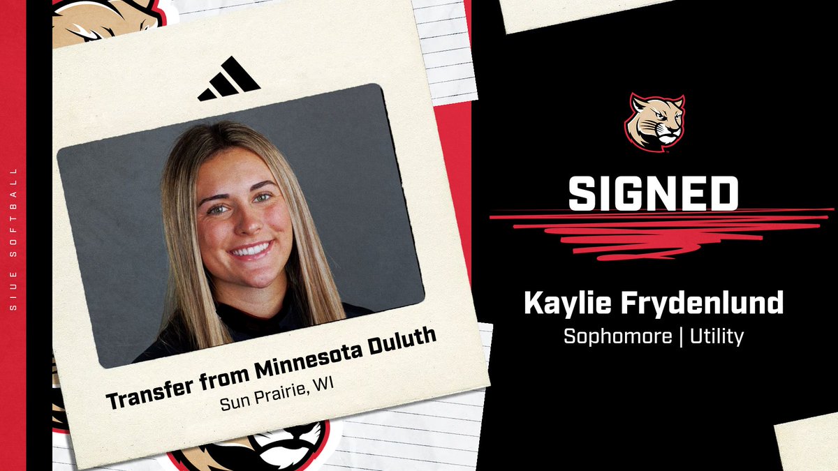 SIUE Softball (@siuesb) on Twitter photo Please welcome Kaylie Frydenlund to the Cougar softball family! #OneTeamOneFamily Please welcome Kaylie Frydenlund to the Cougar softball family! #OneTeamOneFamily