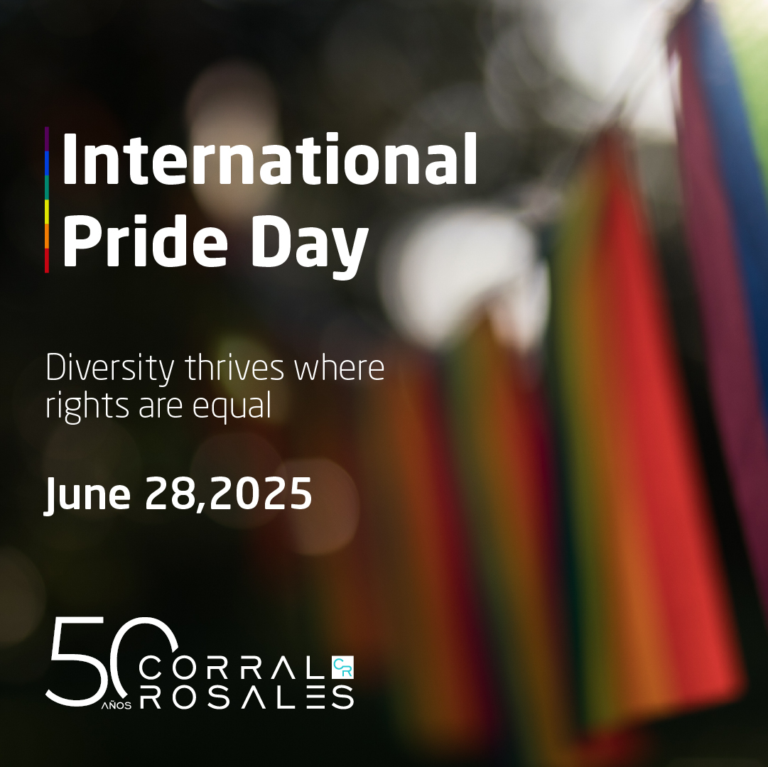 🌈 Happy Pride Day!

At CorralRosales, we celebrate and champion diversity every day. We believe in a legal profession built on justice and equal opportunities for everyone.

#InclusionInLaw #EqualOpportunities #CorralRosales