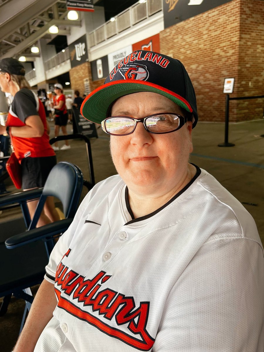 OurLadyWayside's tweet photo. These ladies are enjoying an afternoon out at the ballpark cheering on our @CleGuardians! https://t.co/J4JzuYEu5A