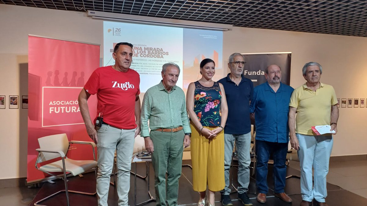 FUTURA (@cordobafutura) on Twitter photo Ha dado comienzo de "Una mirada a los barrios de córdoba: Miralbaida, Casco Histórico, Las Moreras y El Santuario" síguela en directo desde youtube.com/live/v1zBZCzmt…
Colaboran <a href="/dipucordoba/">Diputación de Córdoba</a> y <a href="/Cajasol/">Fundación Cajasol</a> Ha dado comienzo de "Una mirada a los barrios de córdoba: Miralbaida, Casco Histórico, Las Moreras y El Santuario" síguela en directo desde youtube.com/live/v1zBZCzmt…
Colaboran <a href="/dipucordoba/">Diputación de Córdoba</a> y <a href="/Cajasol/">Fundación Cajasol</a>