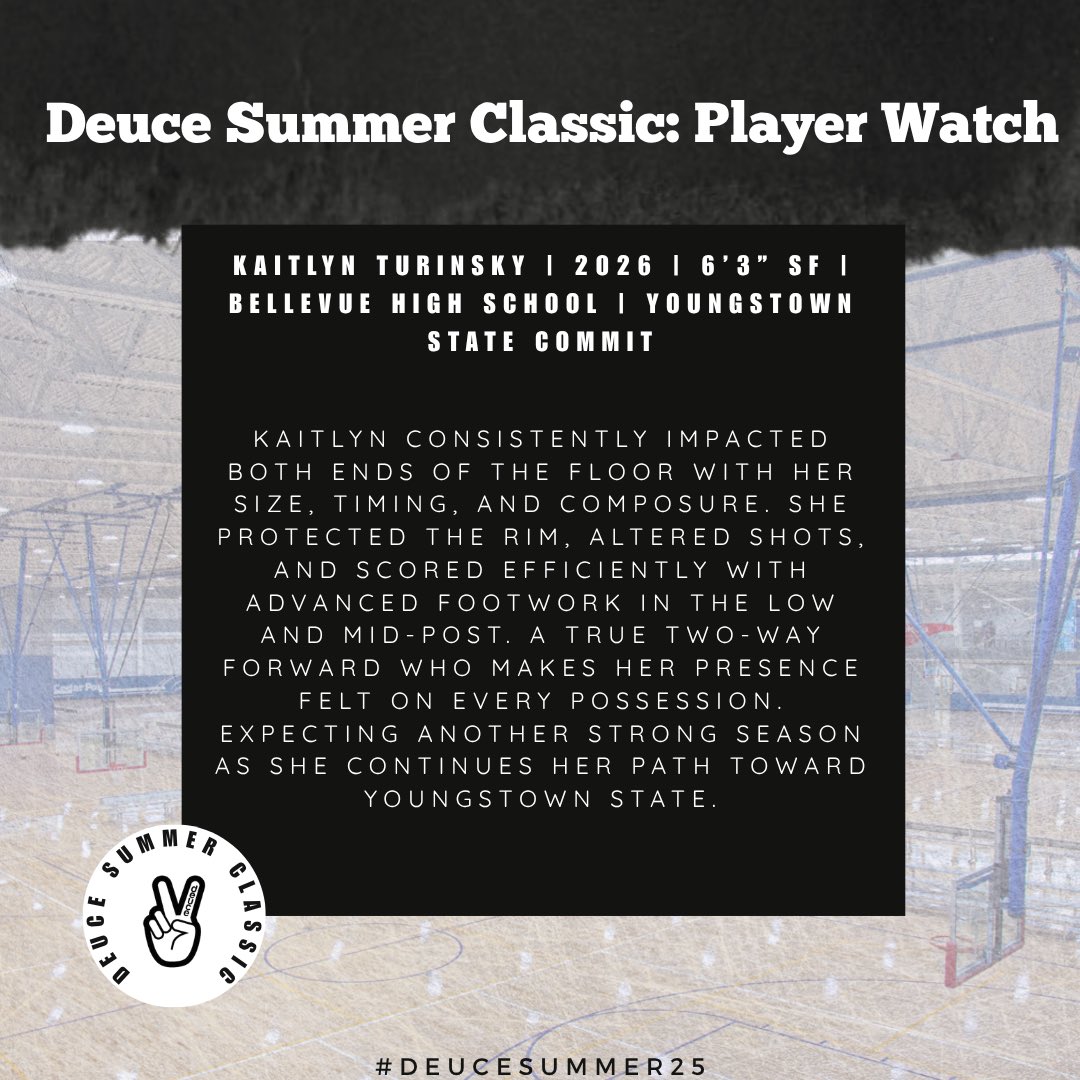 BYOGHS's tweet image. π¨ Player Spotlight: Kaitlyn Turinsky (2026) π¨
Another key piece for the defending state champs @LadyRedBball
πΈ: @xDaltonh
π: @GOAT___Training