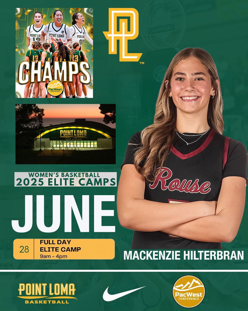 Phoenix Select (@phoenixselect) on Twitter photo 5’11” 2027 guard <a href="/mack_phoenix_50/">Mackenzie Hilterbran</a> is ✈️ to Cali this weekend for the <a href="/PLNU_WBB/">Point Loma WBB</a> Elite Camp🔥 Point Loma is a perennial D2 Women’s basketball power and has very high academics‼️ <a href="/PLNU/">Point Loma Nazarene University</a>
<a href="/RouseGirlsBball/">Rouse HS Girls BBall</a> 5’11” 2027 guard <a href="/mack_phoenix_50/">Mackenzie Hilterbran</a> is ✈️ to Cali this weekend for the <a href="/PLNU_WBB/">Point Loma WBB</a> Elite Camp🔥 Point Loma is a perennial D2 Women’s basketball power and has very high academics‼️ <a href="/PLNU/">Point Loma Nazarene University</a>
<a href="/RouseGirlsBball/">Rouse HS Girls BBall</a>