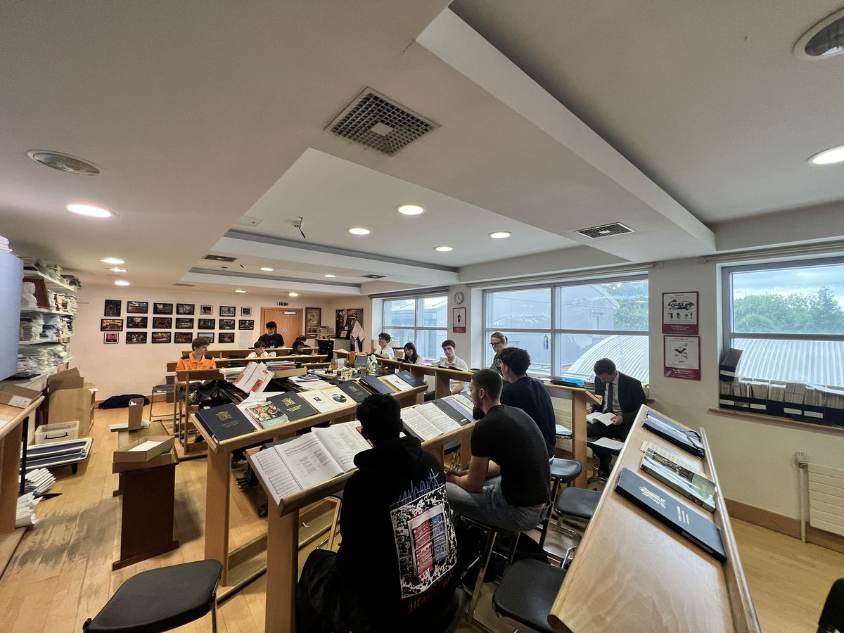 CVMSMusic's tweet image. Great to make a start today on Sweeney Todd, always exciting to have a first read through. Opens on July 14!!