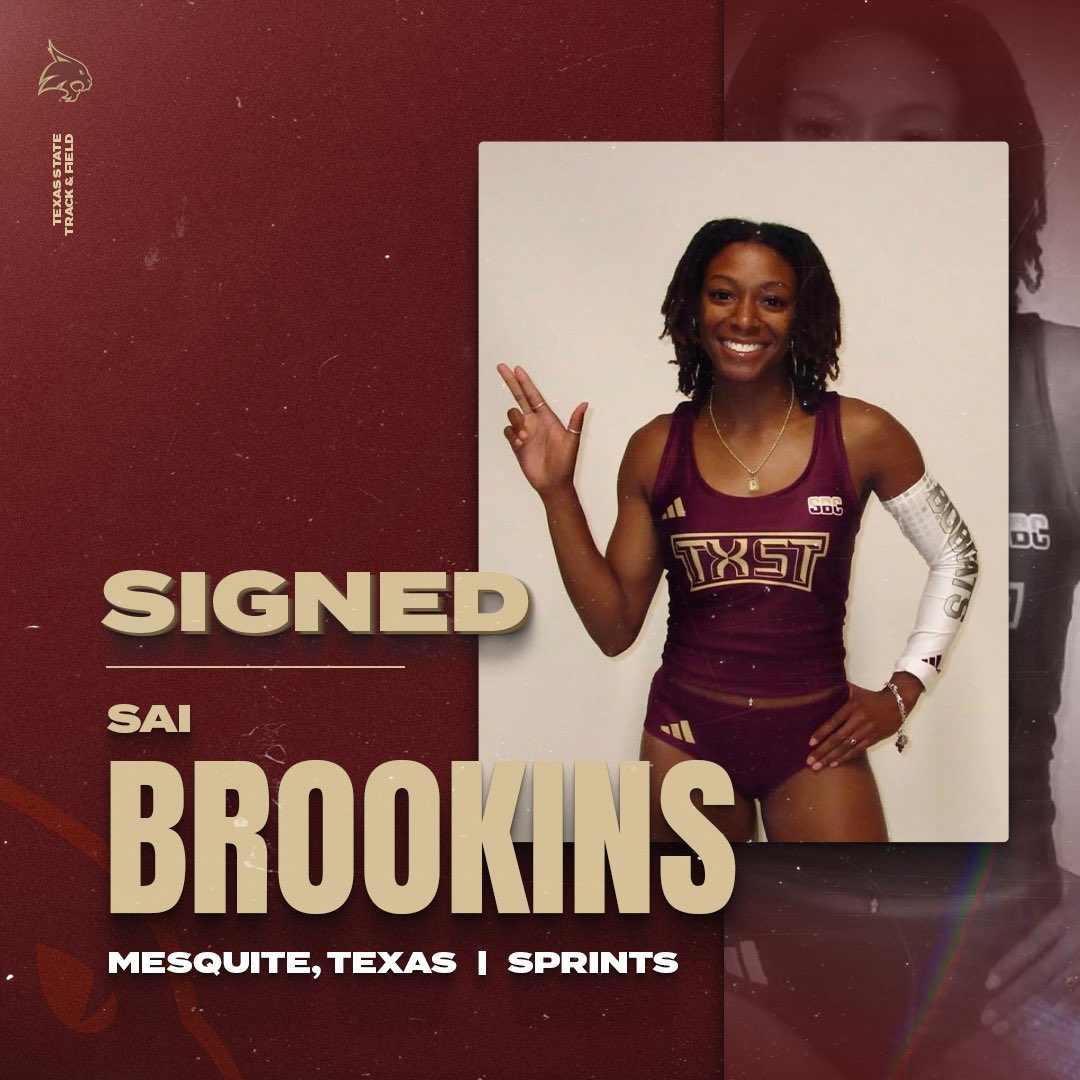 TXStateTrack's tweet image. 𝙊𝙣 𝙖 𝙃𝙤𝙩 𝙎𝙩𝙧𝙚𝙖𝙠 🔥🔥🔥🔥

Over the past three days, TXST Track and Field has signed four athletes on the women’s side!

#EatEmUp