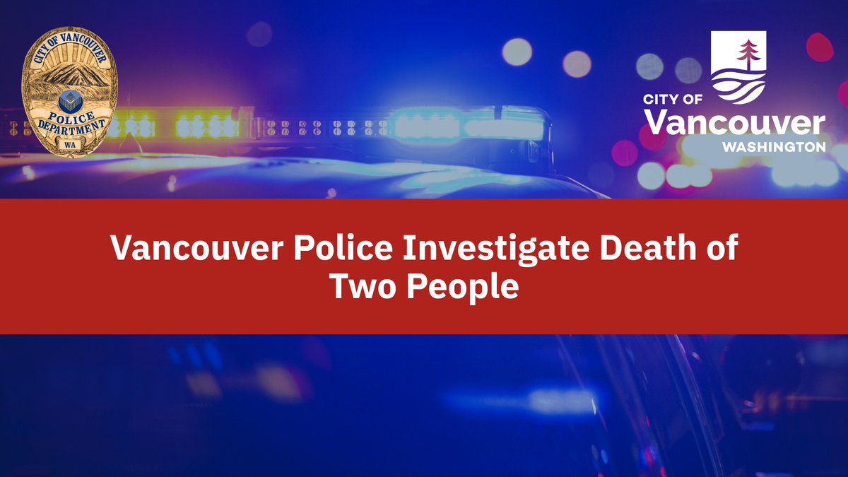 ICYMI: Yesterday, at around 3:00 a.m., Vancouver Police responded to a parking lot near Vancouver Lake (8600 block of NW Erwin O Riger Memorial Hwy). A caller to 9-1-1 requested an ambulance and said he and his friend were going to commit suicide. Officers located two deceased