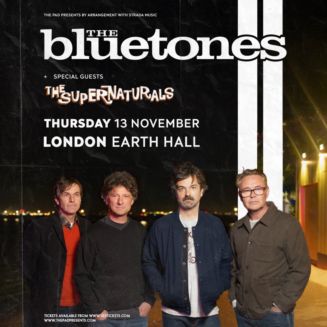 The Supernaturals (@t_supernaturals) on Twitter photo We’re delighted to announce that we’ll now be supporting <a href="/TheBluetones/">The Bluetones</a> in Newcastle, Glasgow, Manchester and London. We’re delighted to announce that we’ll now be supporting <a href="/TheBluetones/">The Bluetones</a> in Newcastle, Glasgow, Manchester and London.