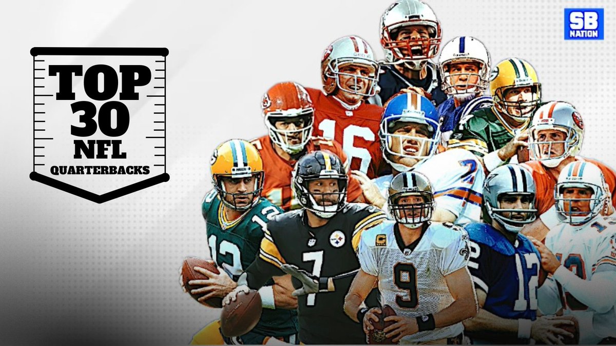 JBaileyNFL's tweet image. 🚨If you read anything today, I hope you make it this
Part I of a three-part series ranking the 30 best quarterbacks of the Super Bowl era.
13 of the best names in the NFL media (I was also there) came together to vote. Enjoy⤵️
sbnation.com/2025/6/26/2445…