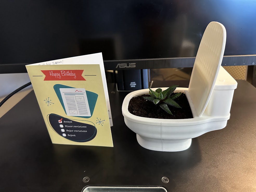 Saman Maleki, PhD 🇨🇦 (@smimmunology) on Twitter photo When you are a #microbiome researcher who likes plants and papers, that's what your team gets you for your birthday. <a href="/SchulichMedDent/">Schulich WesternU</a> <a href="/LHSCRI/">London Health Sciences Centre Research Institute</a> When you are a #microbiome researcher who likes plants and papers, that's what your team gets you for your birthday. <a href="/SchulichMedDent/">Schulich WesternU</a> <a href="/LHSCRI/">London Health Sciences Centre Research Institute</a>