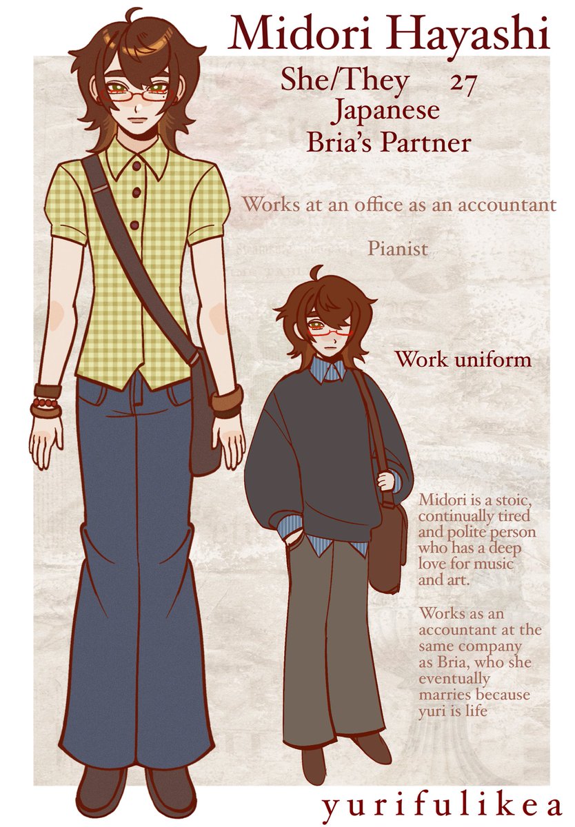 IKEAwiki's tweet image. finally updated my main OC’s refrence sheets…🥹🥹so yuriful
#ocart #originalcharacter