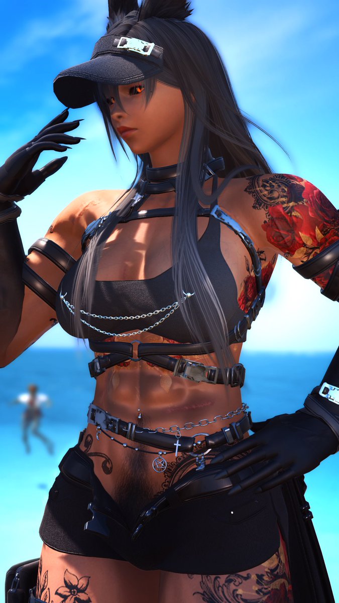 404xiv's tweet image. Hot! Hot! HOT! HOT SUMMER!

#GPOSERS | #EorzeaPhotos | #viera